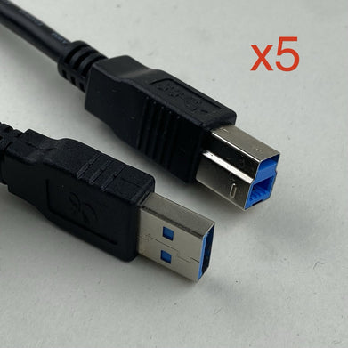 Awm E89980-A High Speed USB Style 2725 VW-126AWG/2C - Lot Of 5