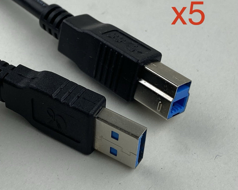 Awm E89980-A High Speed USB Style 2725 VW-126AWG/2C - Lot Of 5