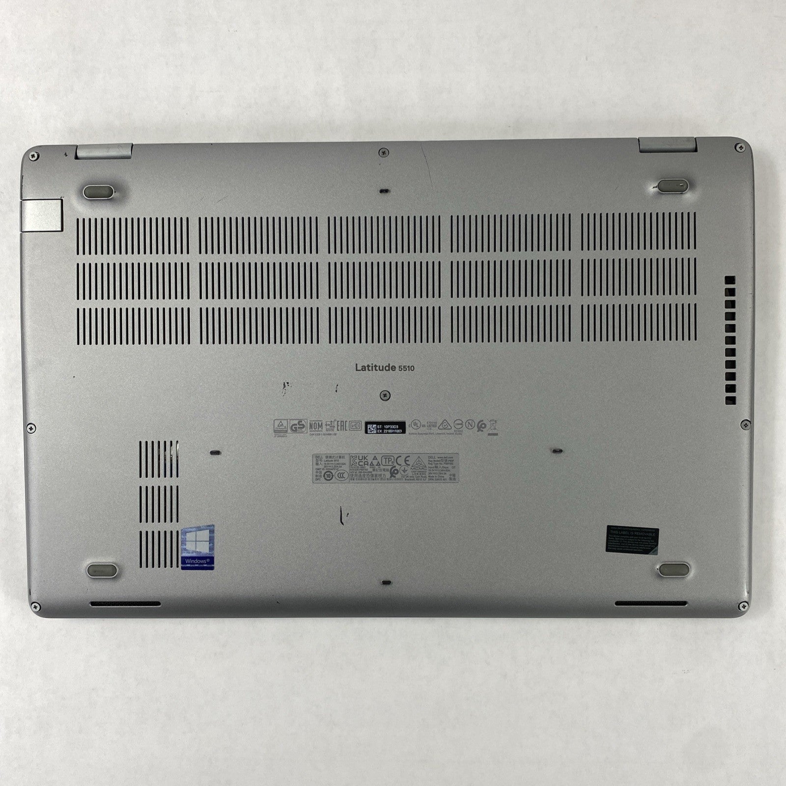 Dell Latitude 5510 Intel Core i5-10310U 1.70 GHz 16 GB RAM 15.6" No HDD No OS