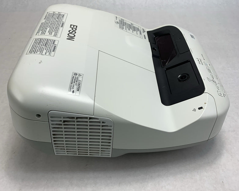 Epson H599A BrightLink 595Wi LCD Lamp Projector 2752 Lamp Hours - No Remote