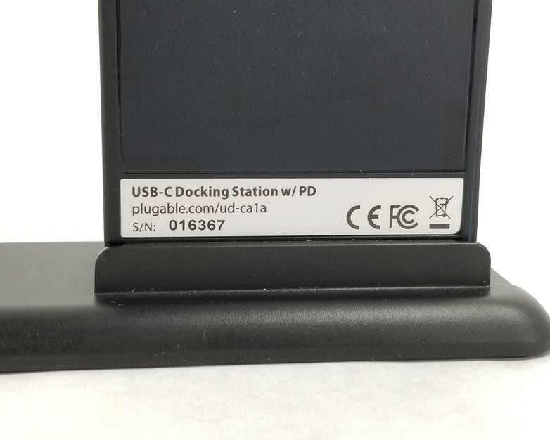 Plugable USB-C Docking Station w/PD