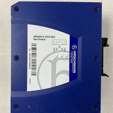 Hirschmann Spider II 16TX EEC Rail Switch Untested
