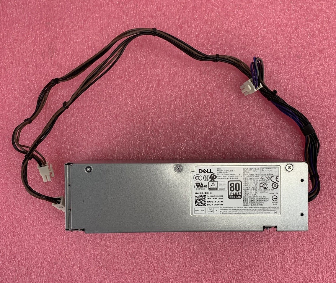 Dell Optiplex H200EBS-00 200W Power Supply5