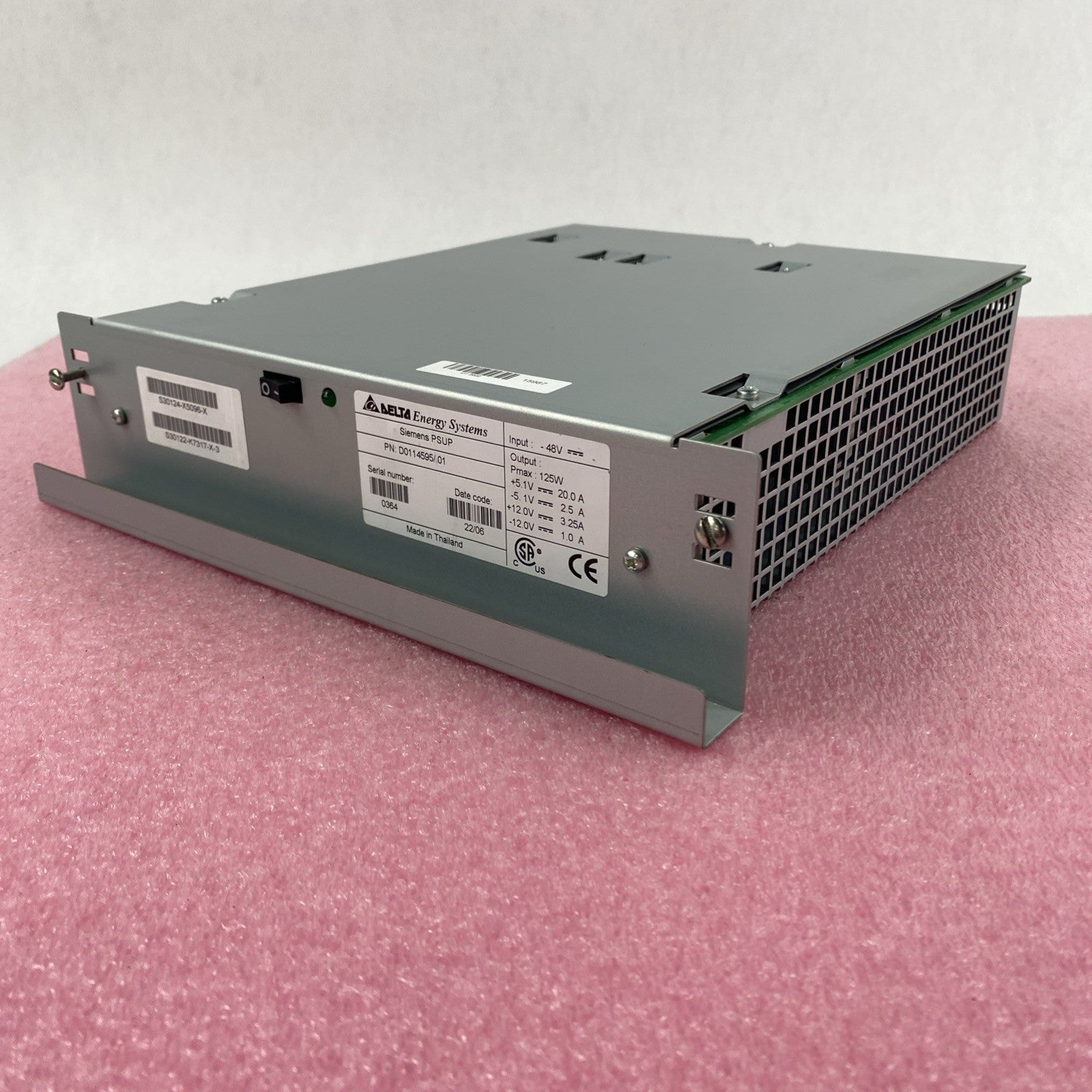 Delta Energy Systems Siemens PSUP D0114595/ 01 Power Supply Module0