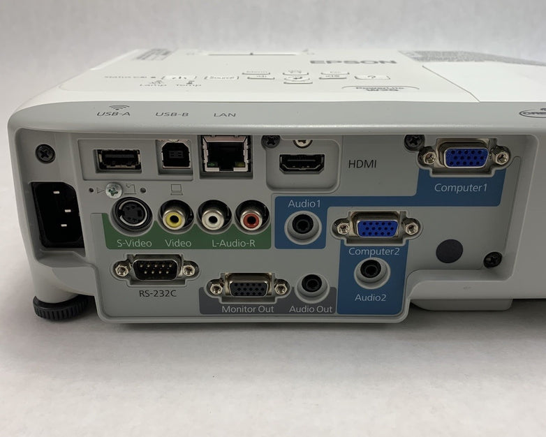 Epson PowerLite W29 H690A LCD Lamp Projector 155 Lamp Hours - No Remote