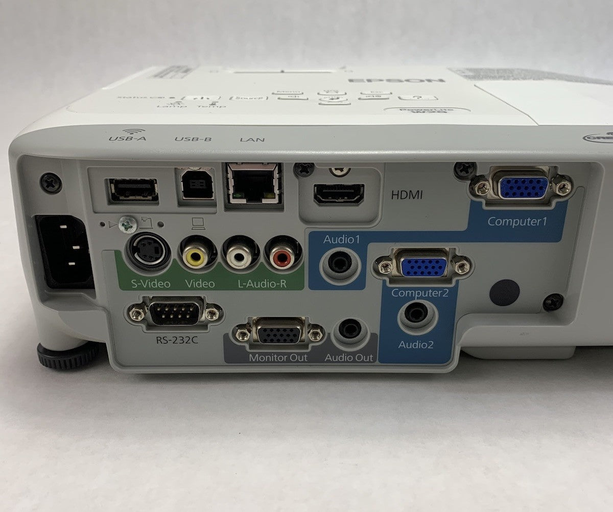 Epson PowerLite W29 H690A LCD Lamp Projector 155 Lamp Hours - No Remote4