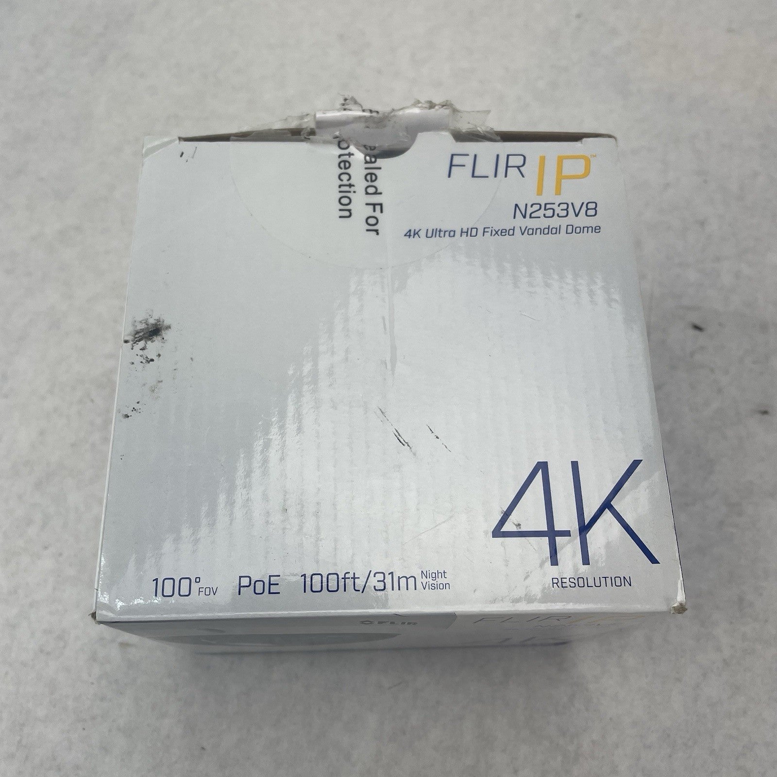 FLIR N253V8 ULTRA HD 4K 8MP Outdoor Untested Open Box Network Camera3