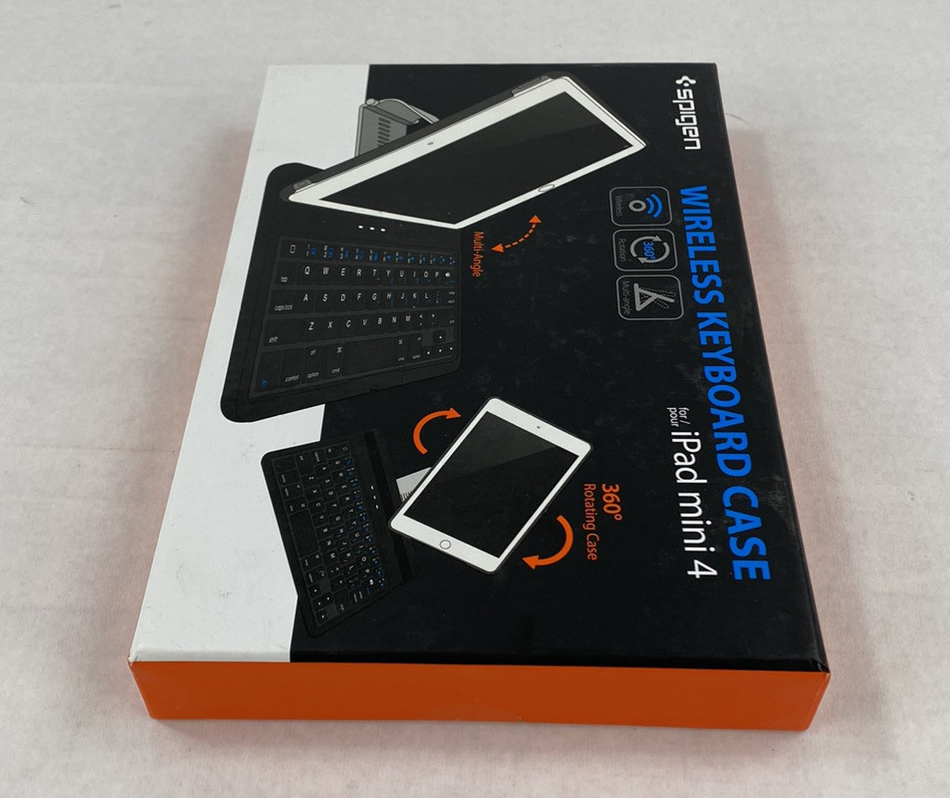 Spigen Wireless Keyboard Case for iPad Mini 4 Brand New