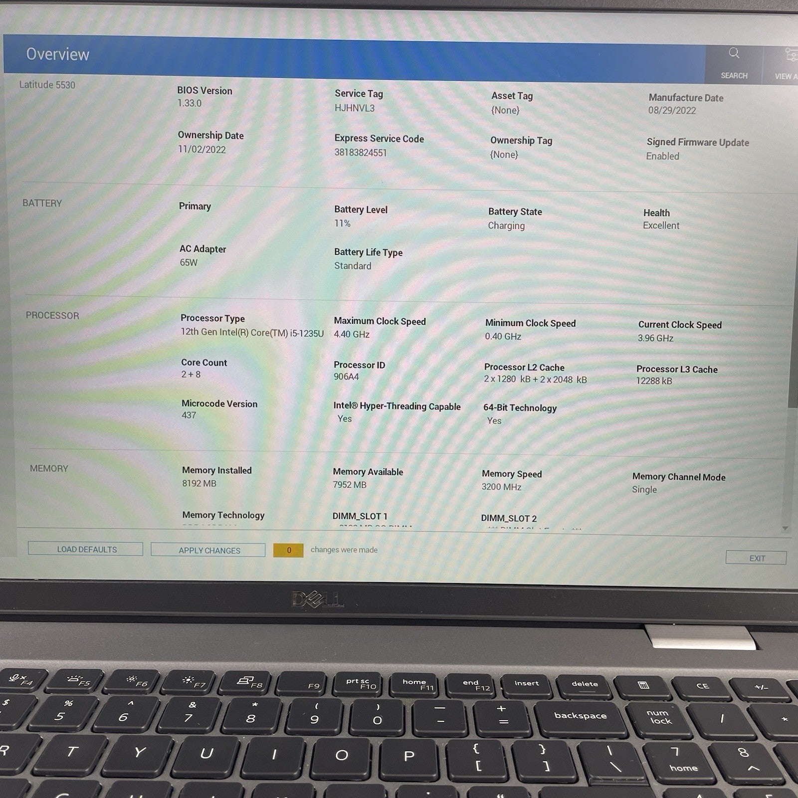 Dell Latitude 5530 15.6" i5-1235U 3.96GHz 8GB RAM No SSD/OS/AC - Scratched Paint2