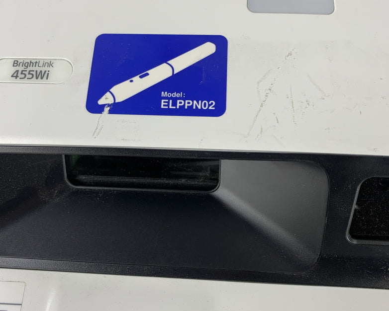 Epson H440A 455Wi BrightLink 136-2178 Lamp Hours - Tested - Reset - No Remote
