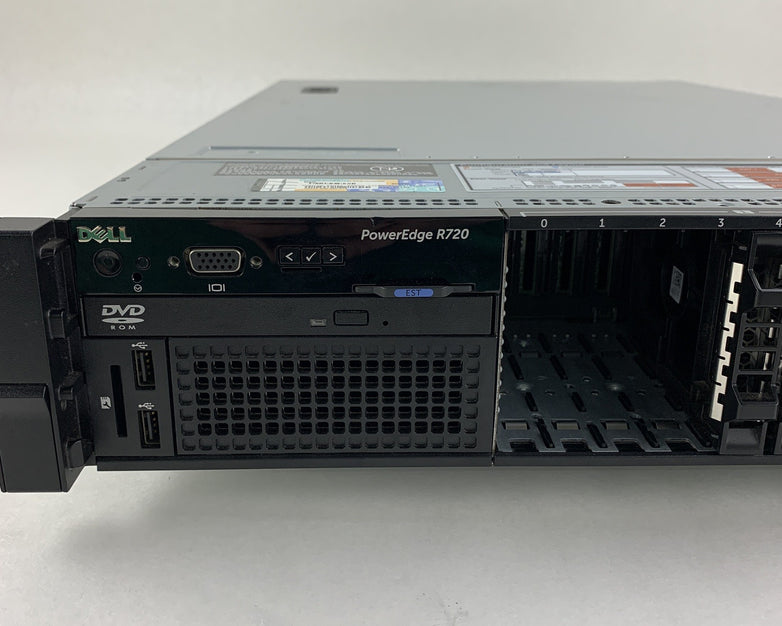 Dell PowerEdge R720 Server 1x Xeon E5-2640 2.5 GHz 32 GB Ram No OS No HDD