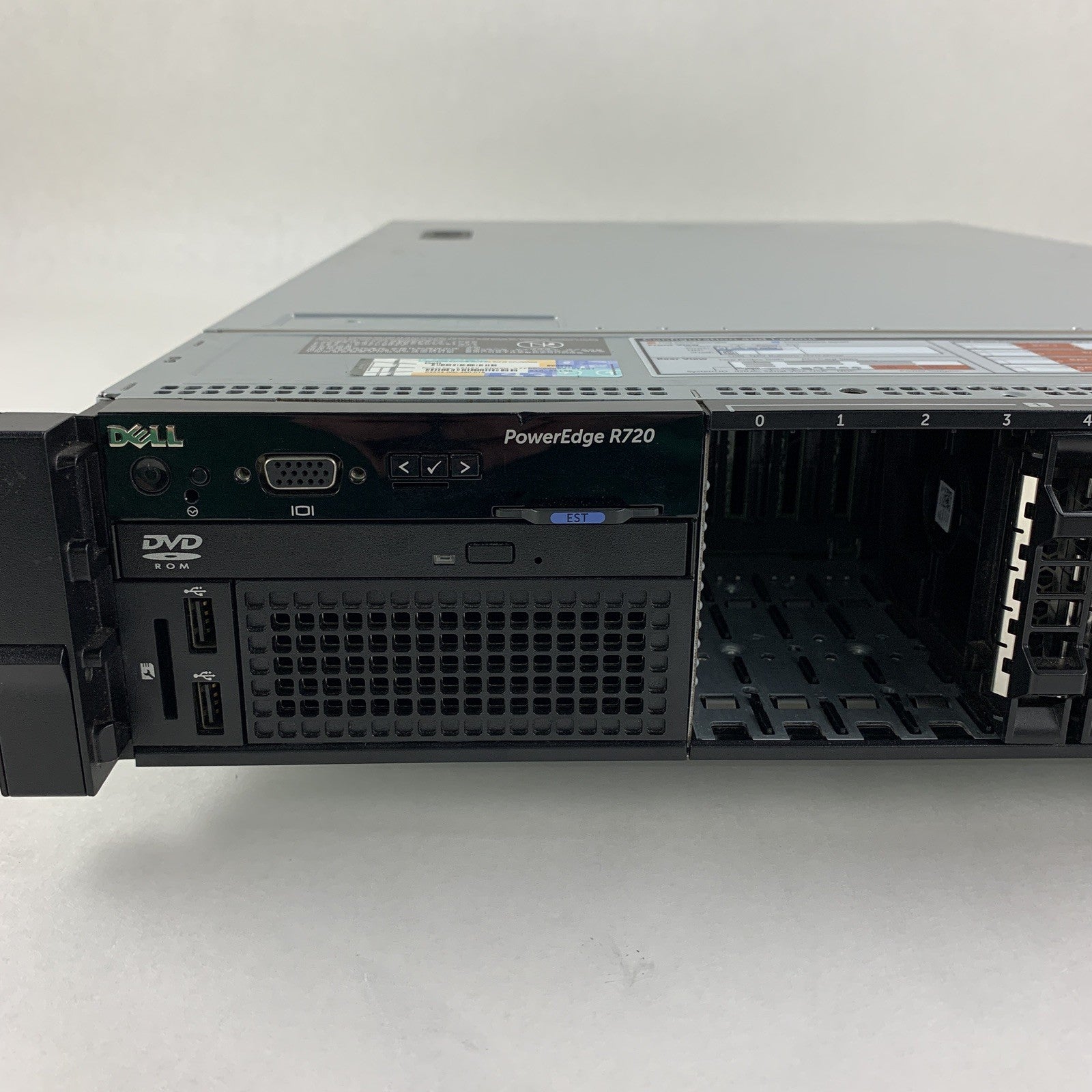 Dell PowerEdge R720 Server 1x Xeon E5-2640 2.5 GHz 32 GB Ram No OS No HDD