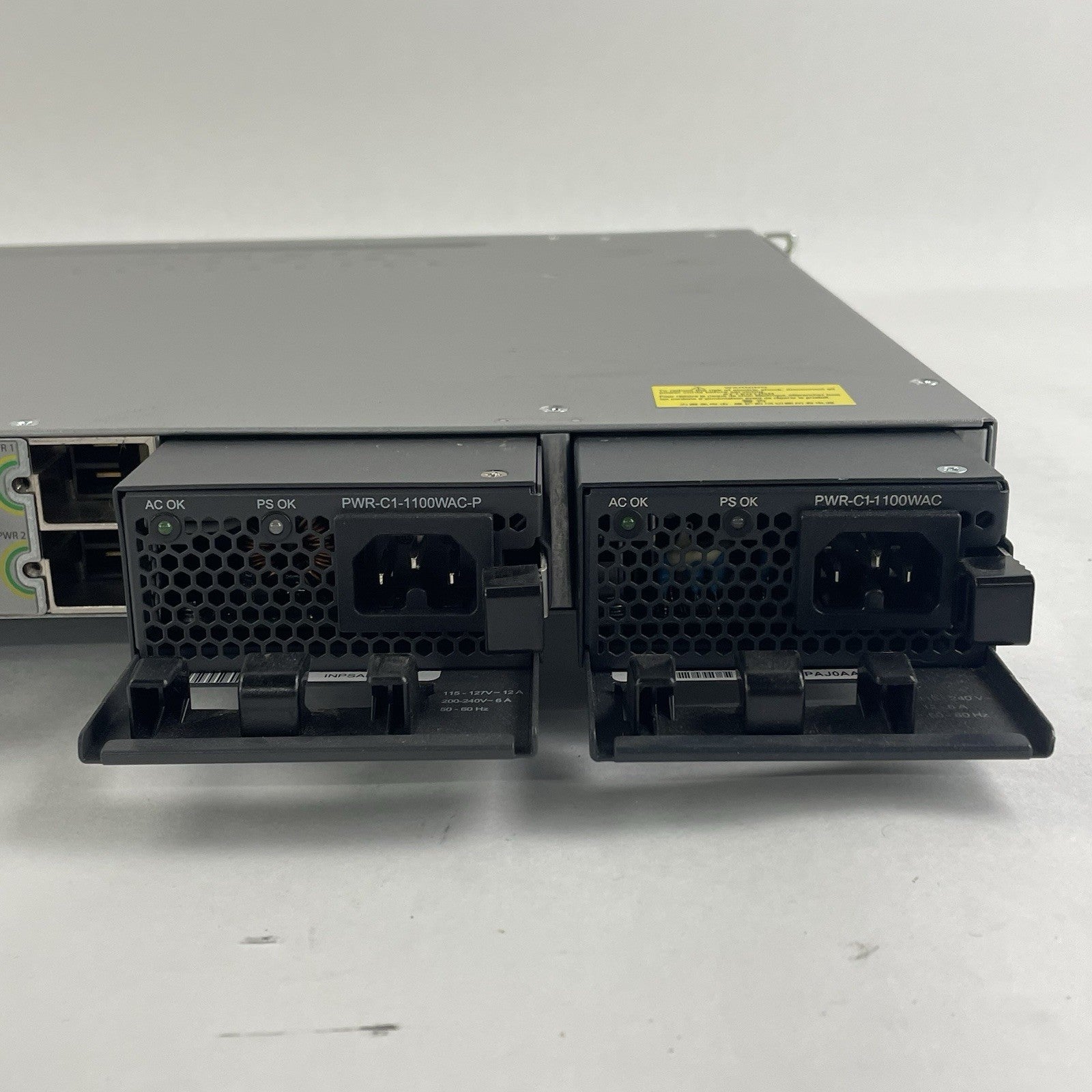 Cisco WS-C3850-48U-S V06 48-Port UPoE Switch  2x 1100W PSU Tested & Reset6