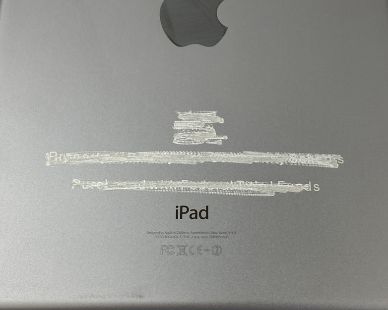 Apple iPad Air 1st Gen A1474 16GB Wi-Fi 9.7" Space Gray IOS 12.5.7