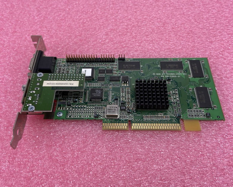 ATI Rage 128 32MB 109-51900-01 AGP Graphics Card VGA 1025350200 S Video