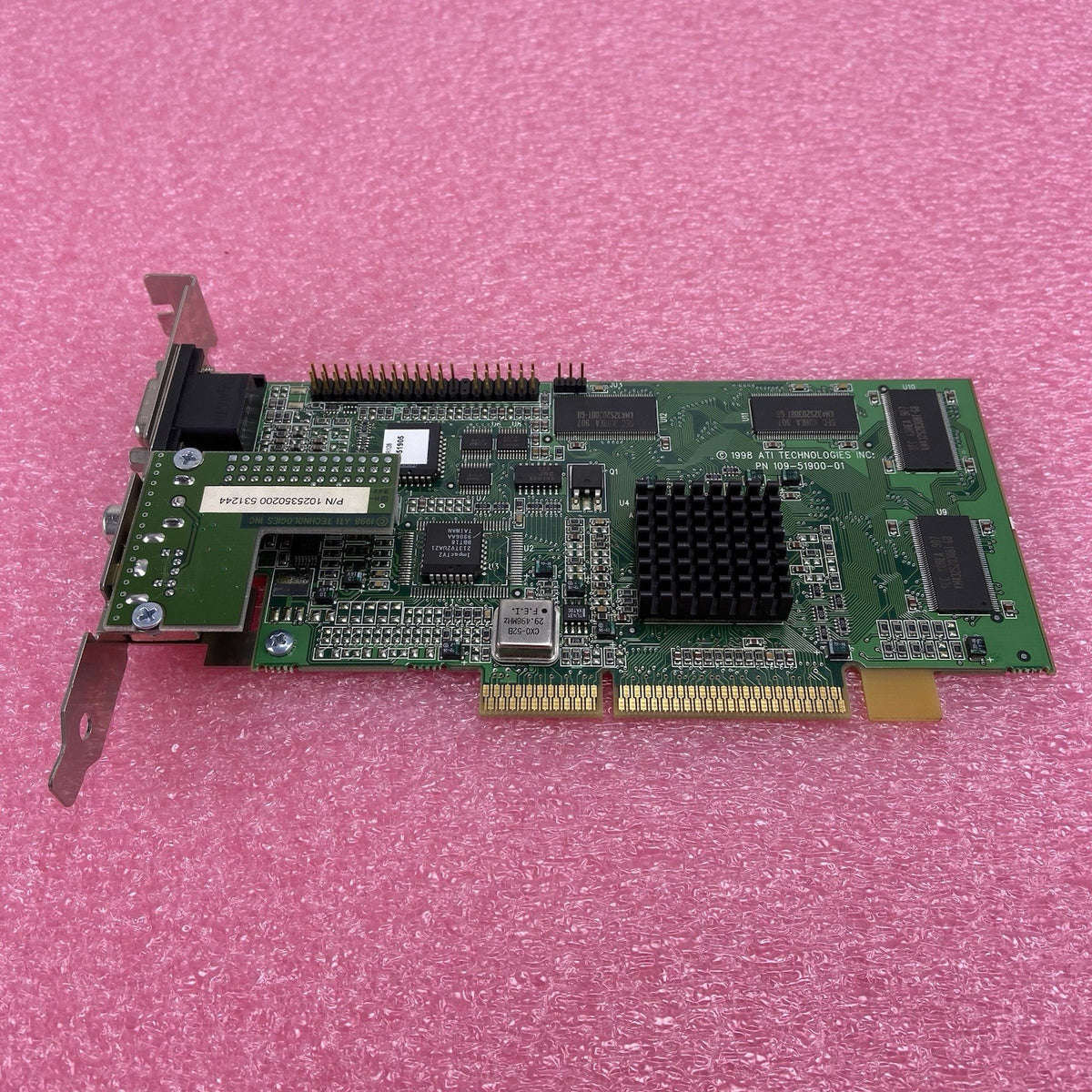 ATI Rage 128 32MB 109-51900-01 AGP Graphics Card VGA 1025350200 S Video4