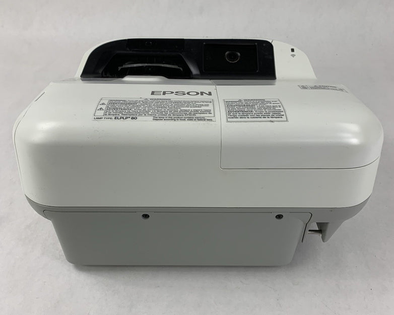 Epson BrightLink 595Wi H599A LCD Lamp Projector 2669 Lamp Hours - No Remote