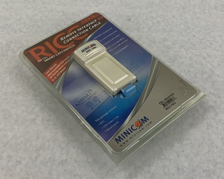Minicom RICC PS/2 Remote Interface Connection Cable (KVM) 0SU51023