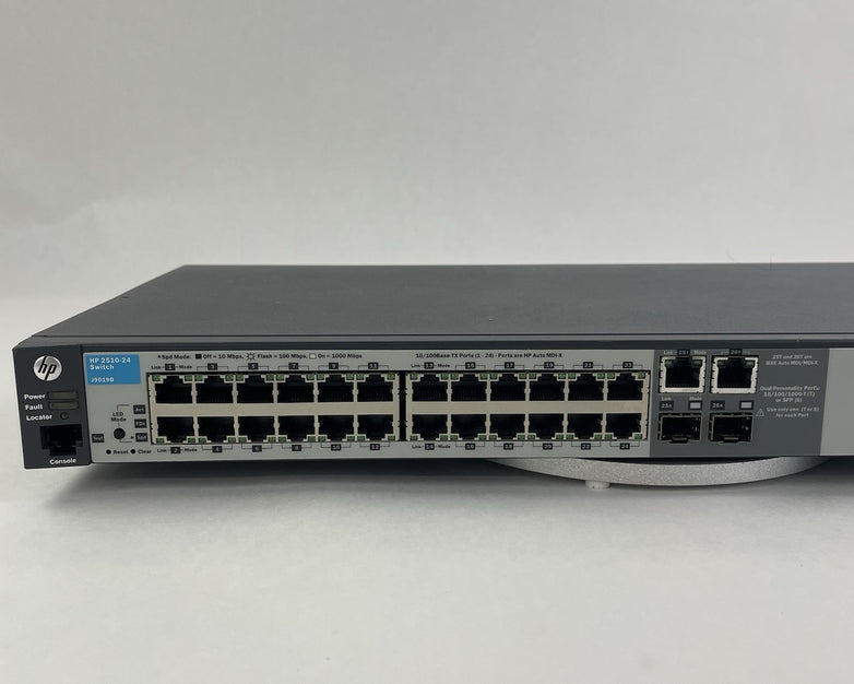 HP J9019B 2510-24  24 Port ProCurve Tested and Reset Lot of 2