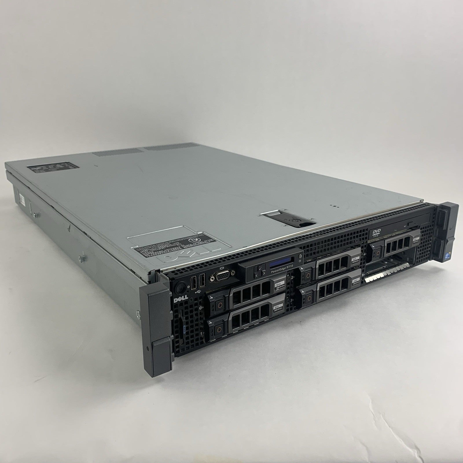 Dell Poweredge R710 Server 2x E5620 2.4 GHz 48 GB Ram Bad ODD No HDD No OS0