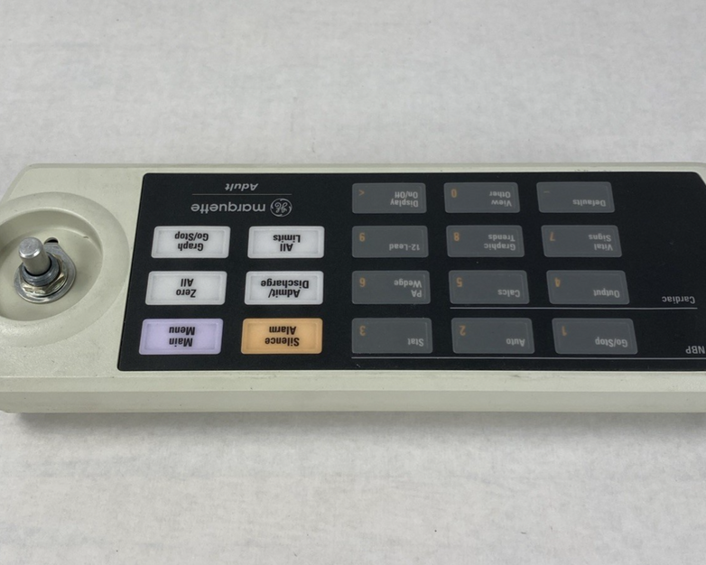 GE Marquette Adult Solar 8000M RMT Keypad