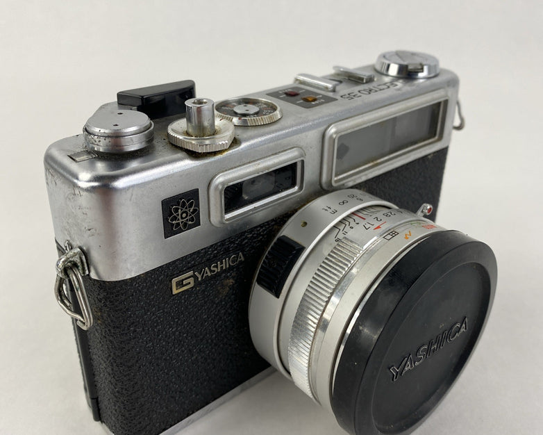 Yashica GSN Electro 35 w/ Yashinon DX 1:1.7 f=45mm Lens - Untested No Film parts