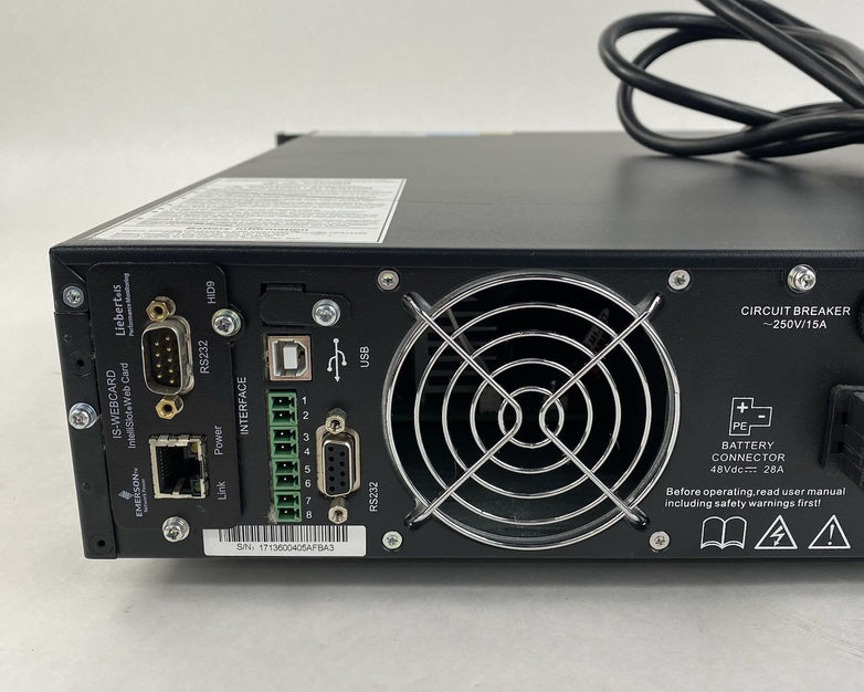 Vertiv Liebert GXT4-1500RT120 Battery Backups UPS Tested - No Batteries READ