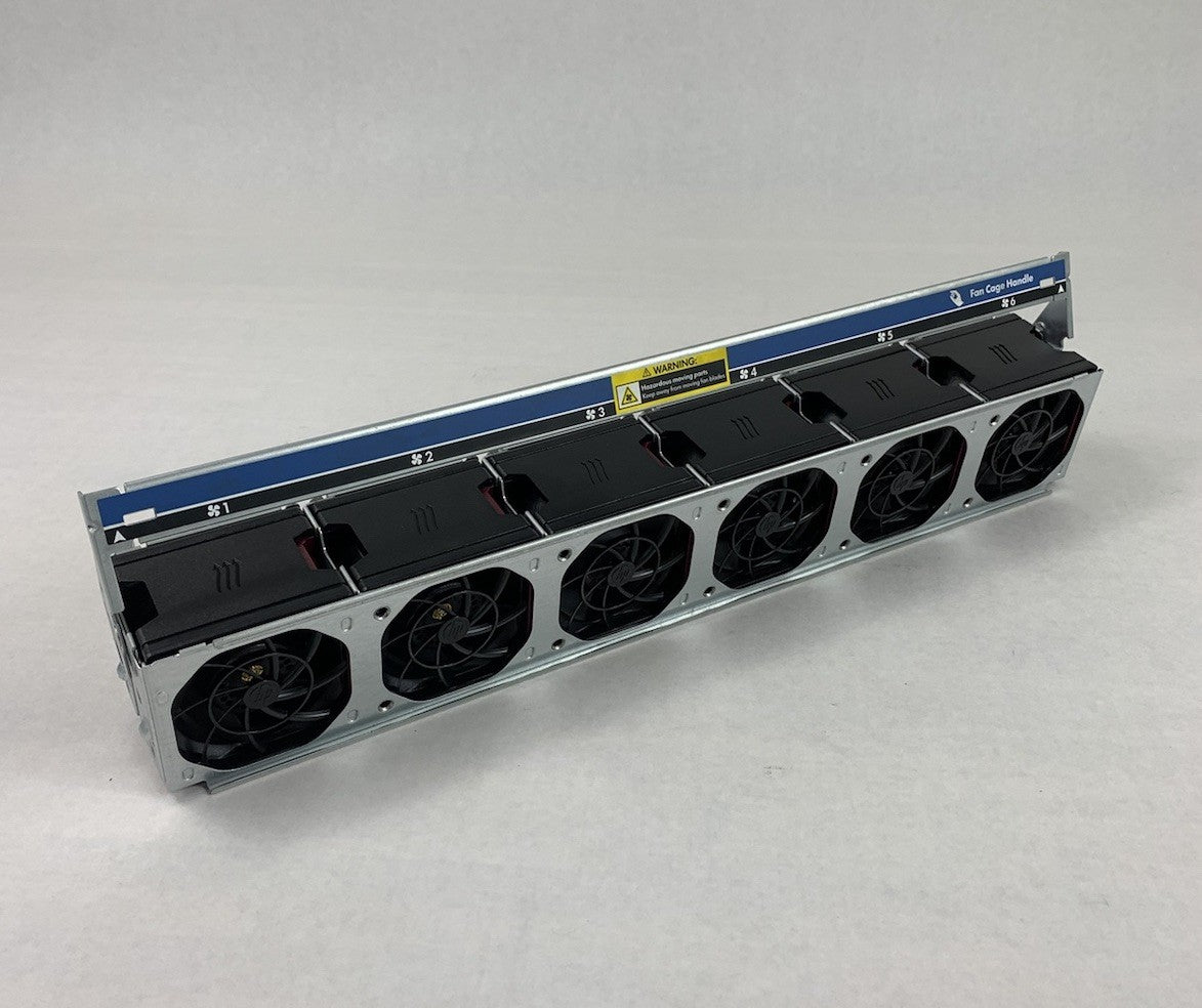 HP 654569-002 Server 6-Slot Fan Cage w/ Fans