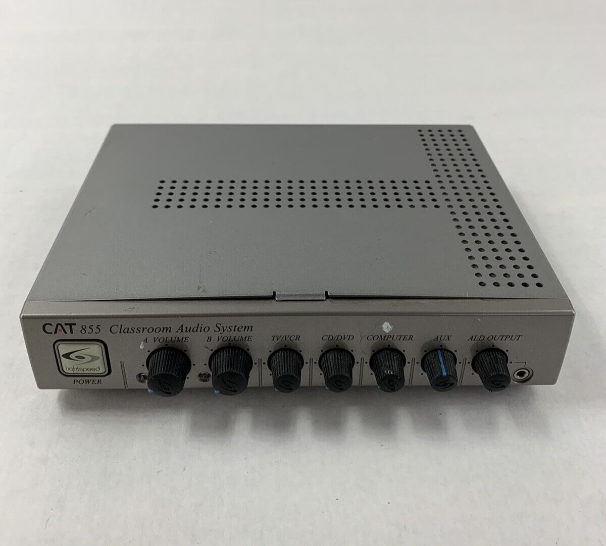 Lightspeed Power CAT 885 Classroom Audio System Untested No Power Cable