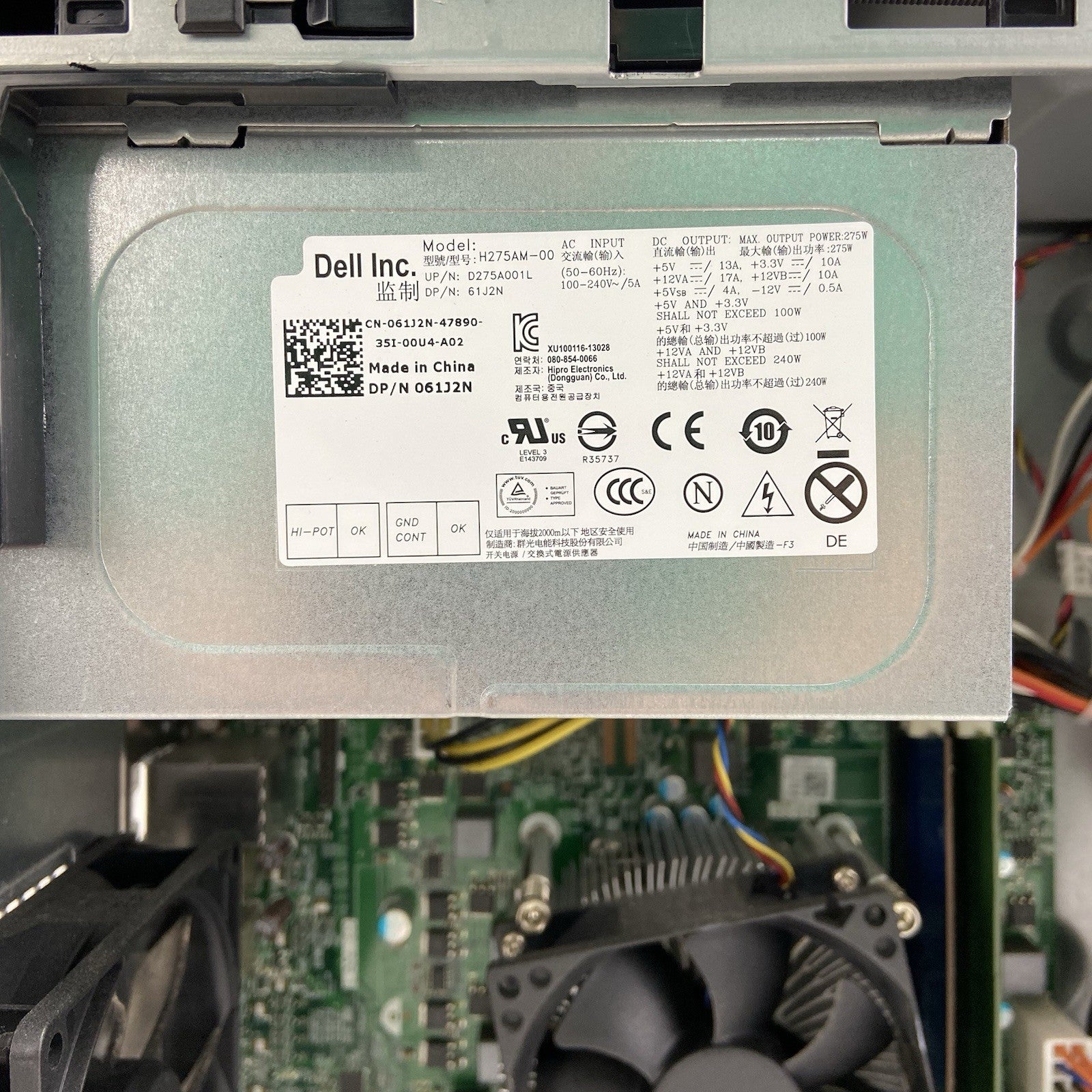 Dell Optiplex 3010 MT Intel Core i5-3470 3.2GHz 8GB RAM No HDD No OS10