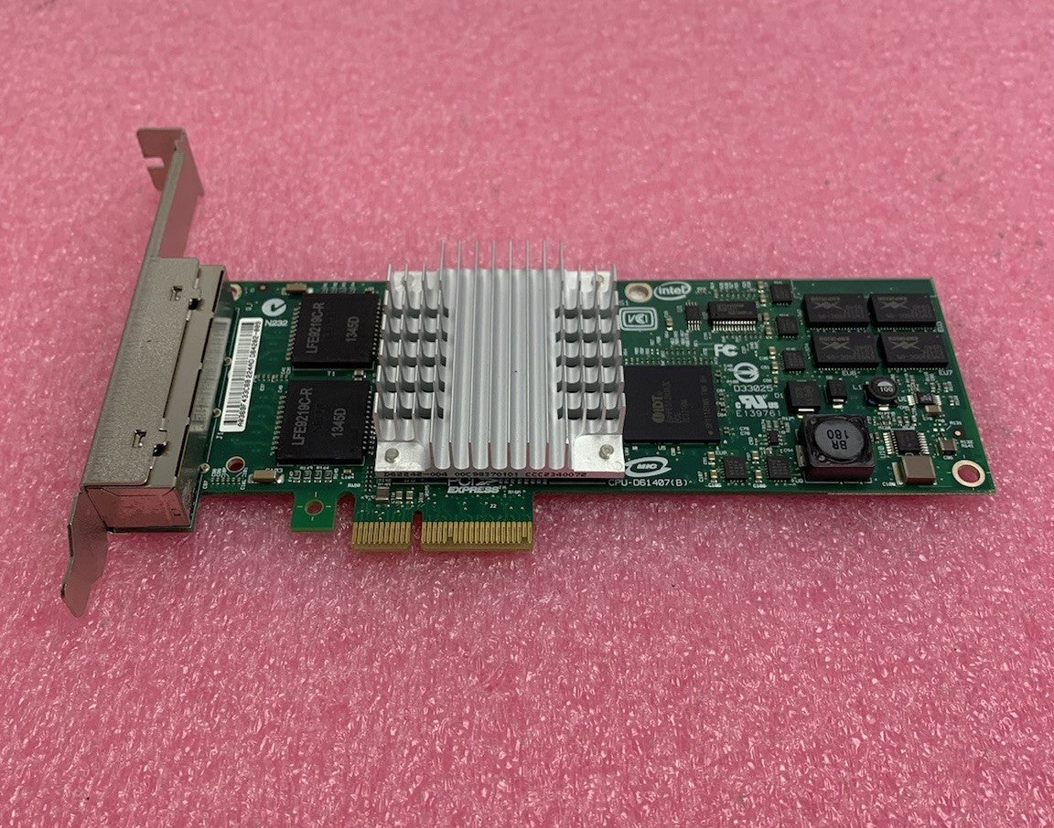 Intel EXPI9404PTLBLK PRO/1000 Quad Port LP Server Adapter (Lot of 2)