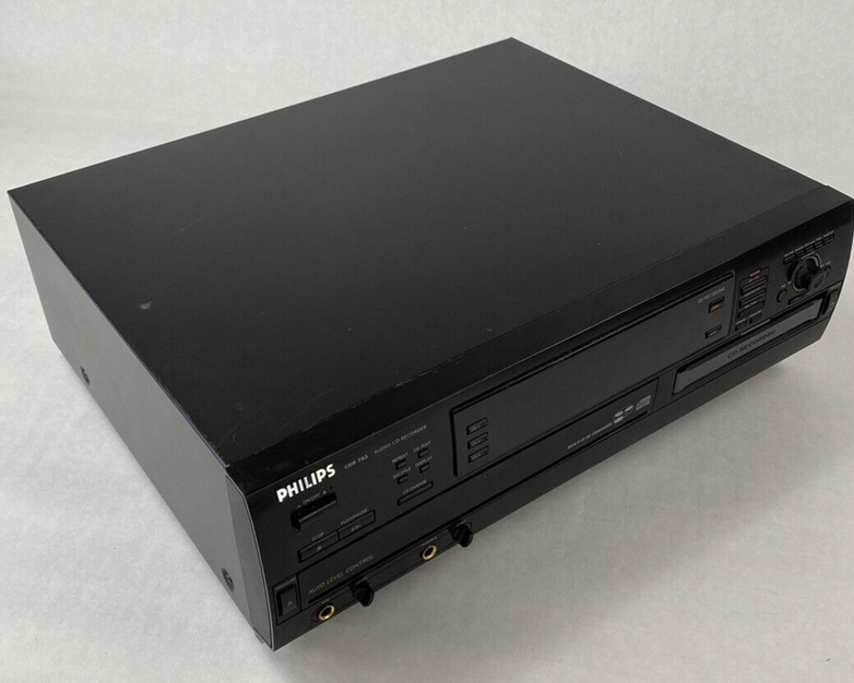 Philips CDR 785/17 Audio CD Recorder - Parts or Repair