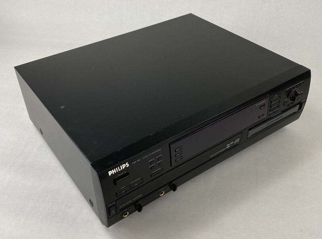 Philips CDR 785/17 Audio CD Recorder - Parts or Repair