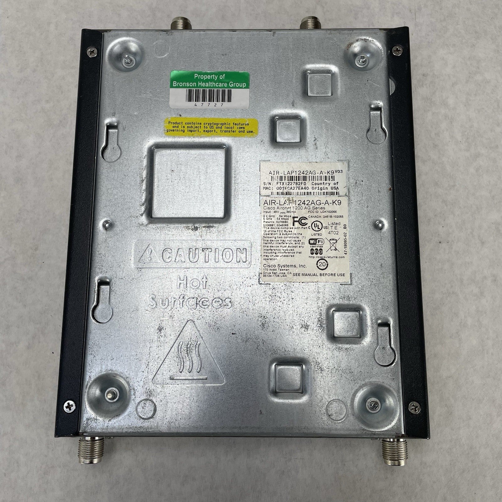 Cisco Aironet AIR-LAP1242AG-A-K9 1240AG Series Wireless Access Point Lot of 3