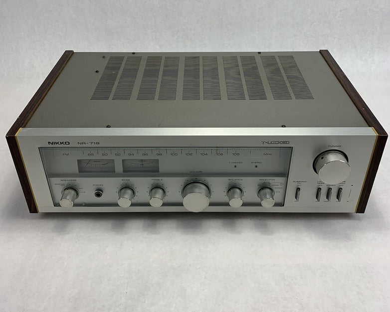 Nikko NR-719 Vintage AM/FM Stereo Receiver - Parts or Repair