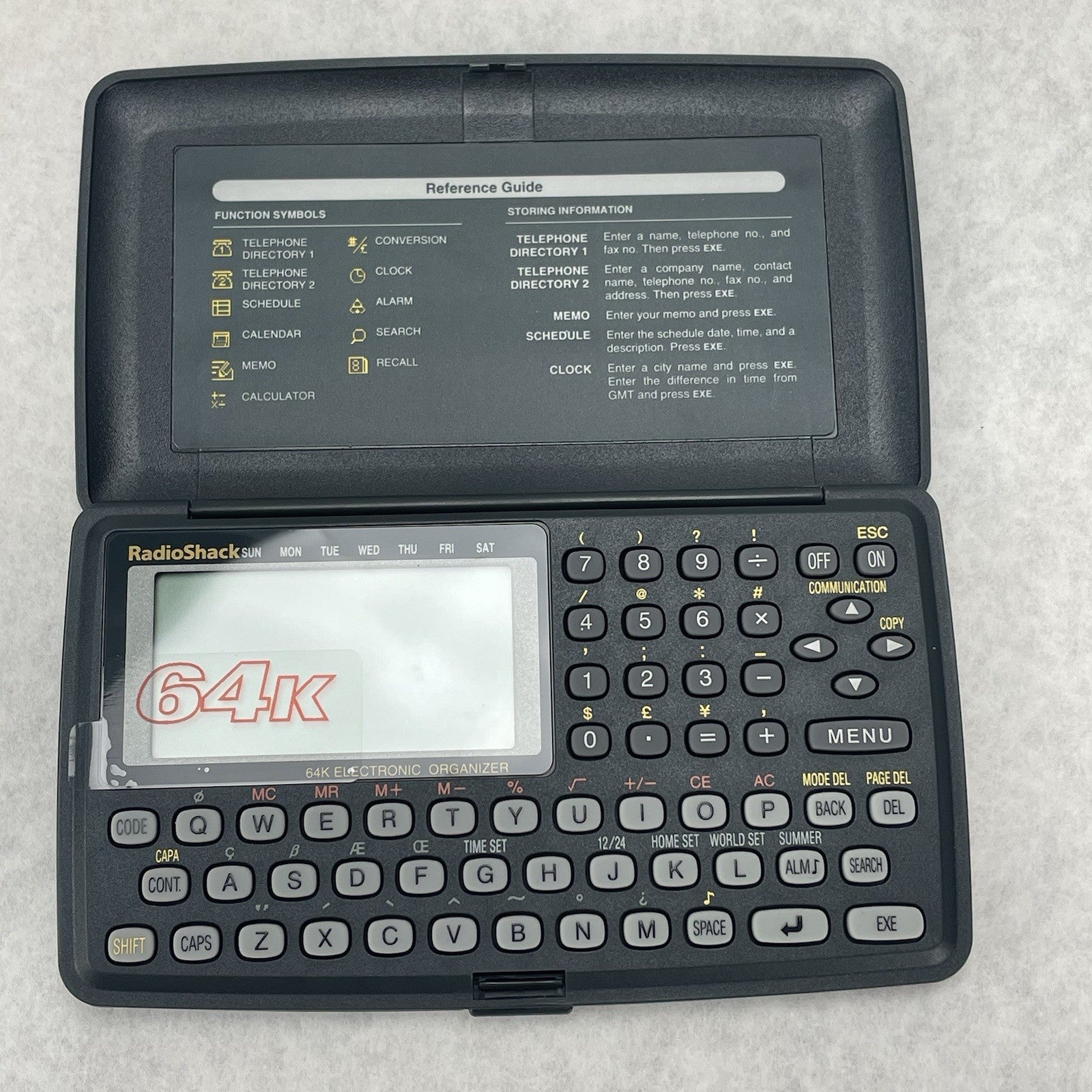 Radio Shack EC-399 Electronic Data Organizer2