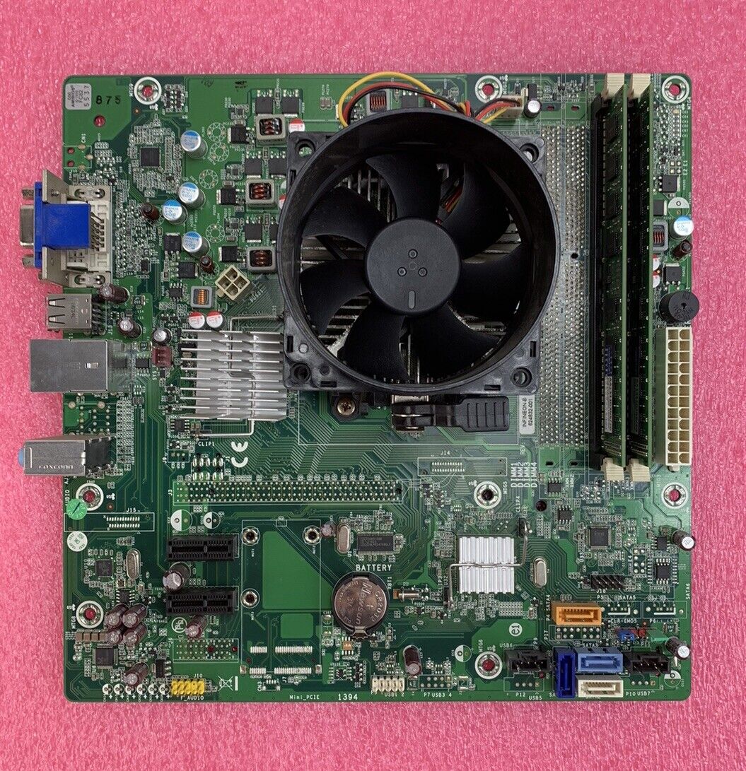 HP s5610f SFF Motherboard AMD Athlon x2 250 3GHz 4GB RAM w/Shield