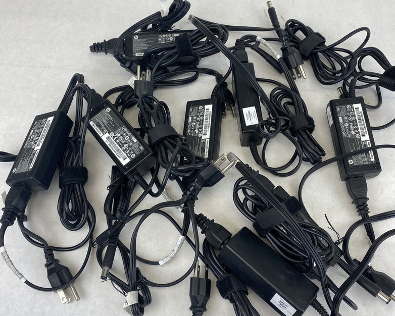 HP 608425-002 Laptop Charger AC Power Adapter 18.5V 3.5A 65W (Lot of 4)