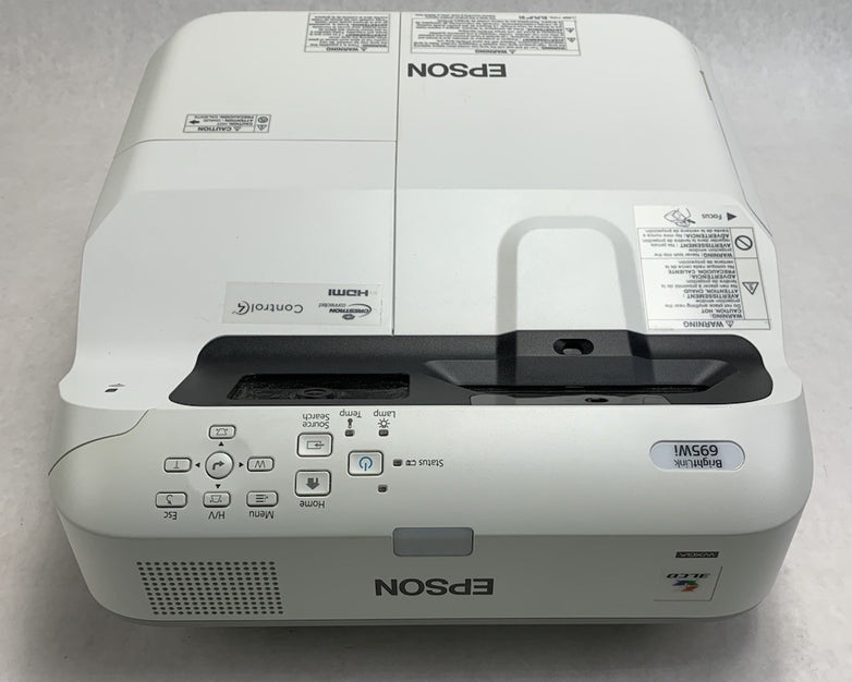 Epson PowerLite 695Wi H740A LCD Lamp Projector 1518 Lamp Hours - No Remote
