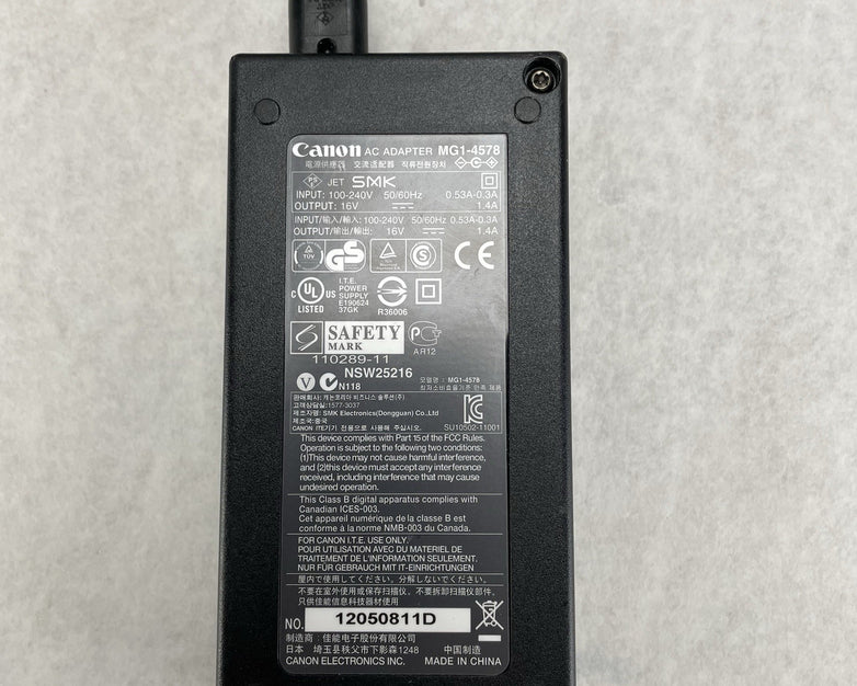 Canon ImageFormula DR-C125 Color Duplex Scanner M111081 w/ AC Adapter Untested