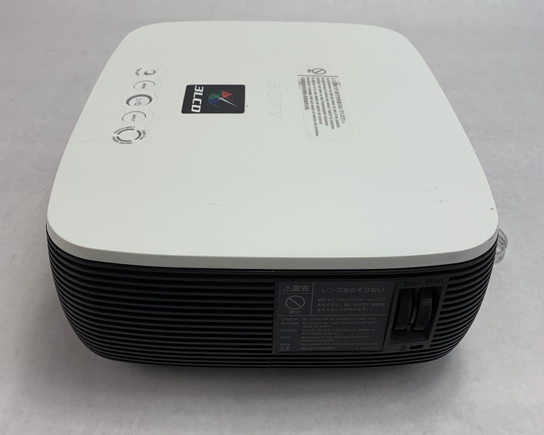 Sony VPL-ES3 LCD Lamp Projector 567 Lamp Hours - No Remote