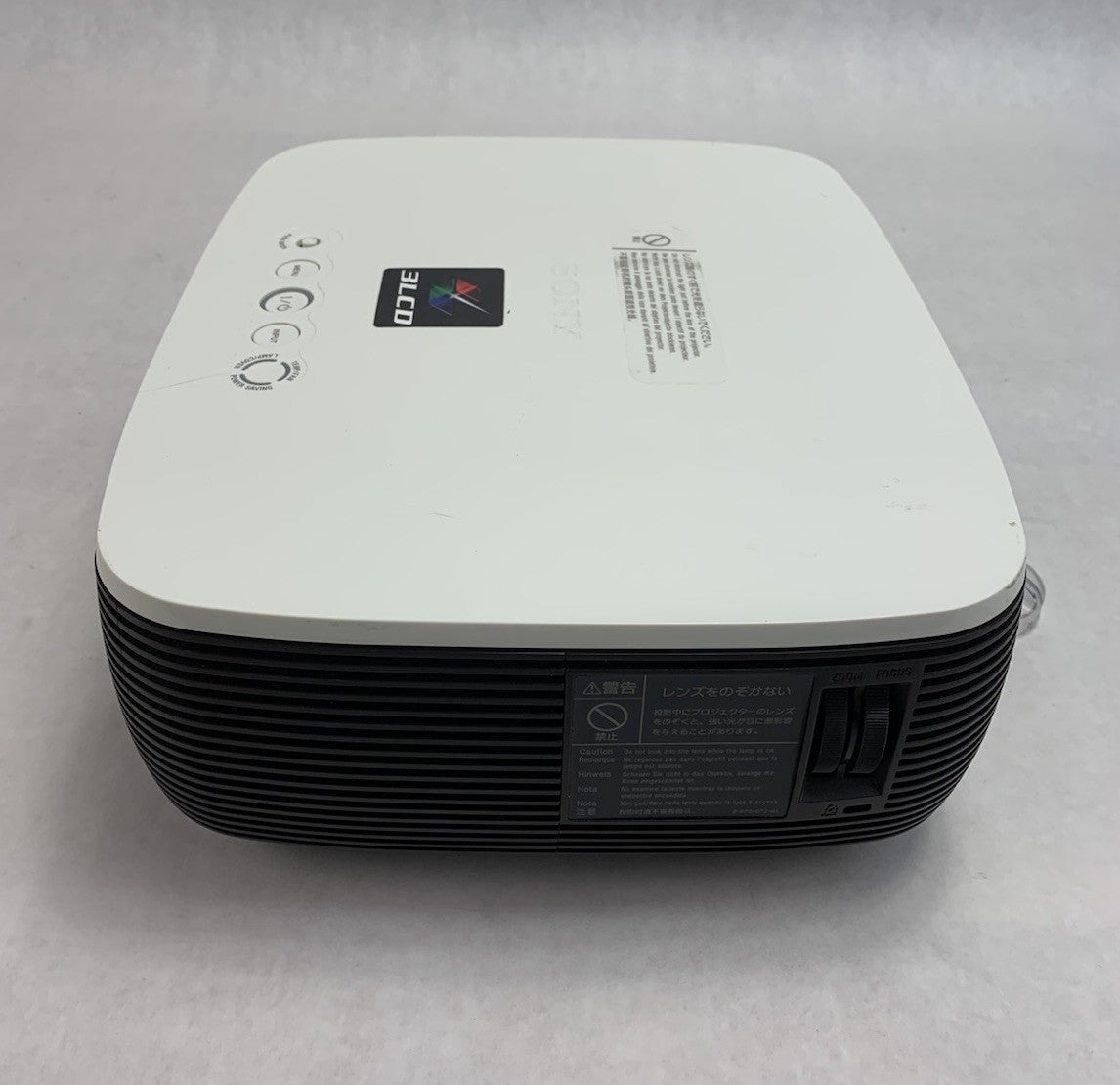 Sony VPL-ES3 LCD Lamp Projector 567 Lamp Hours - No Remote7