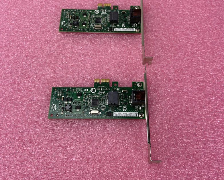 Lot of 2 Intel Gigabit CT Desktop Adapter PCIe EXPI9301CTBLK