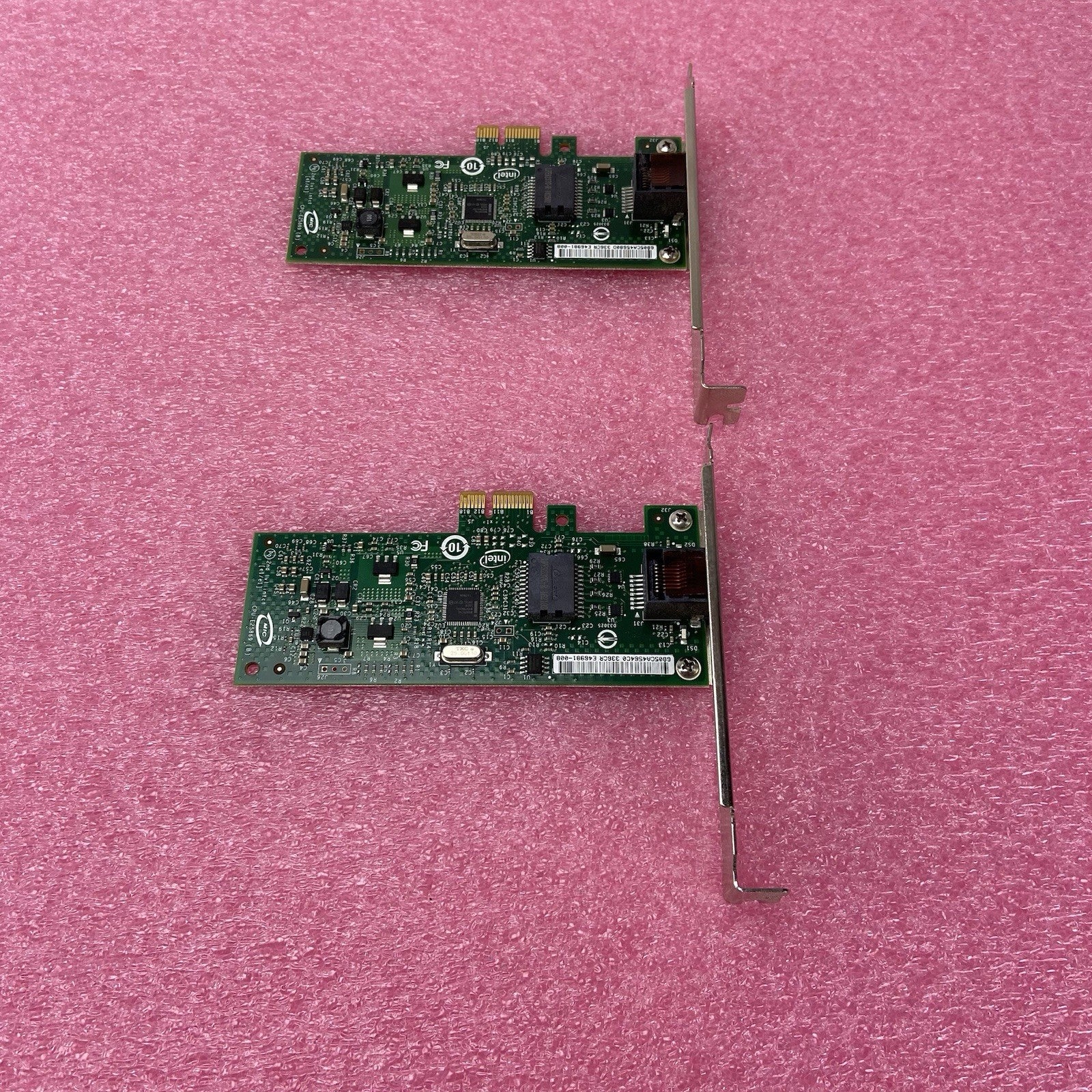 Lot of 2 Intel Gigabit CT Desktop Adapter PCIe EXPI9301CTBLK2