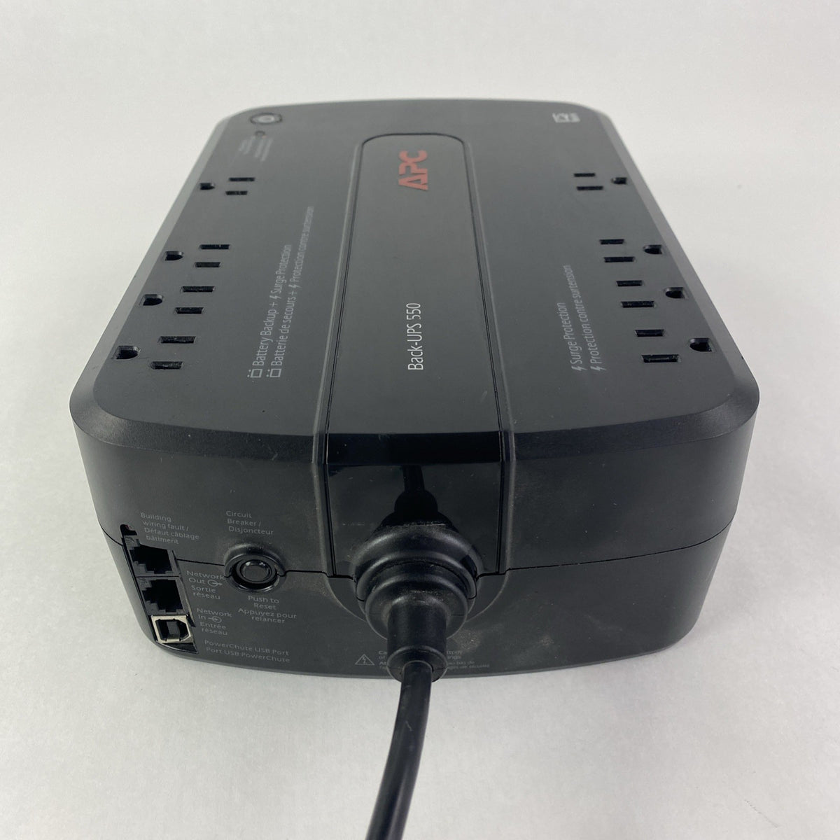 APC BE550G-CN 550VA 330W 8 Outlet Battery Backups UPS - Tested No Batteries4