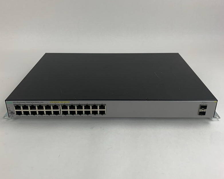 HPE JL385A OfficeConnect 24-Port PoE Managed Gigabit Switch Tested Reset
