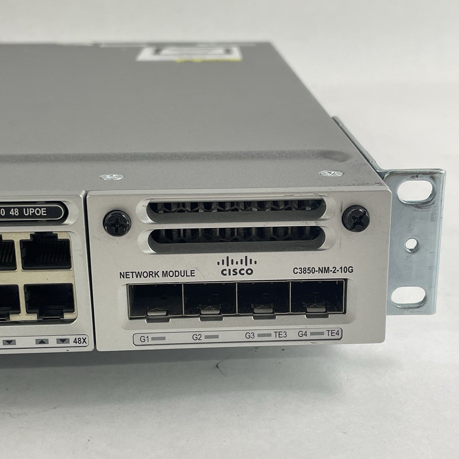 Cisco WS-C3850-48U-S V06 48-Port UPoE Switch  1x 1100W PSU Tested & Reset2