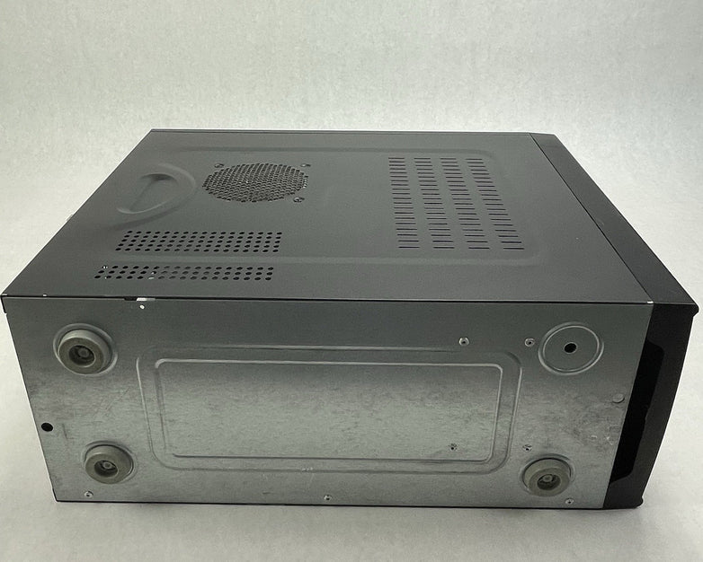 Retro Black mATX Computer Chasis w/ 285 Power Supply Barebones