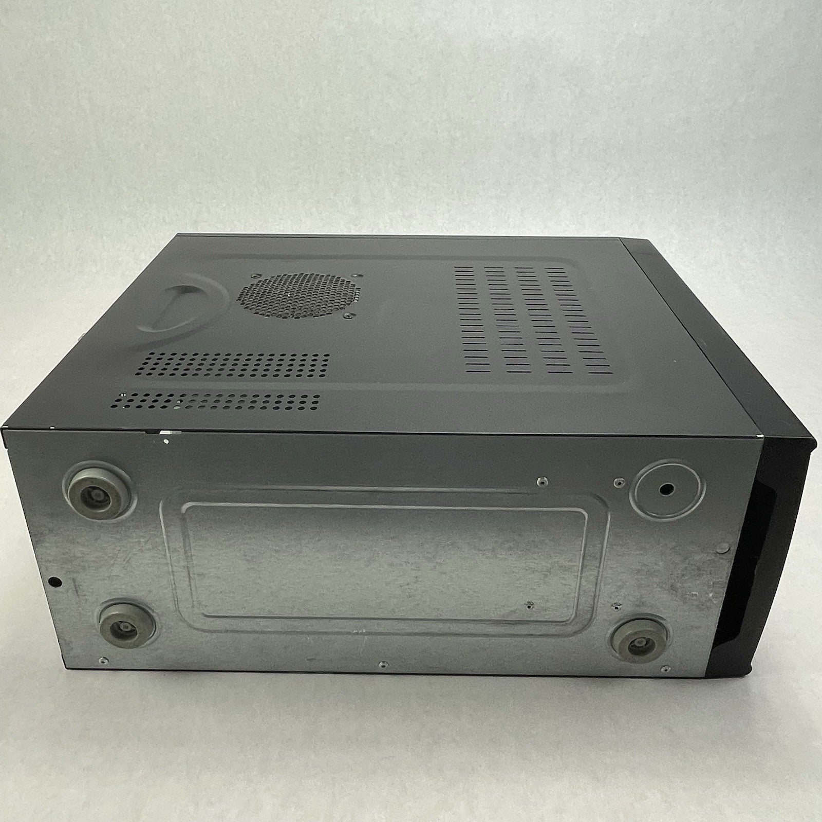 Retro Black mATX Computer Chasis w/ 285 Power Supply Barebones