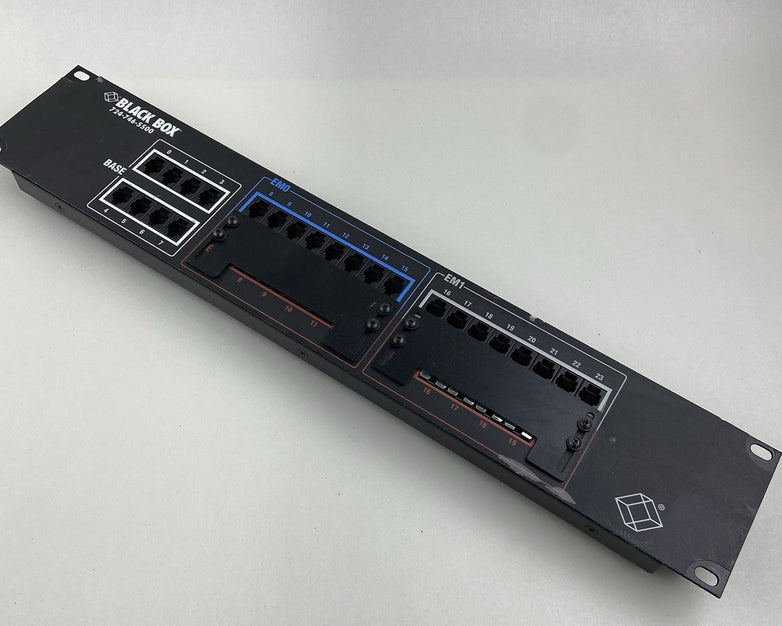 Black Box VNMSCOM1A JPM2194A Distribution Panel for Cisco Router High Density